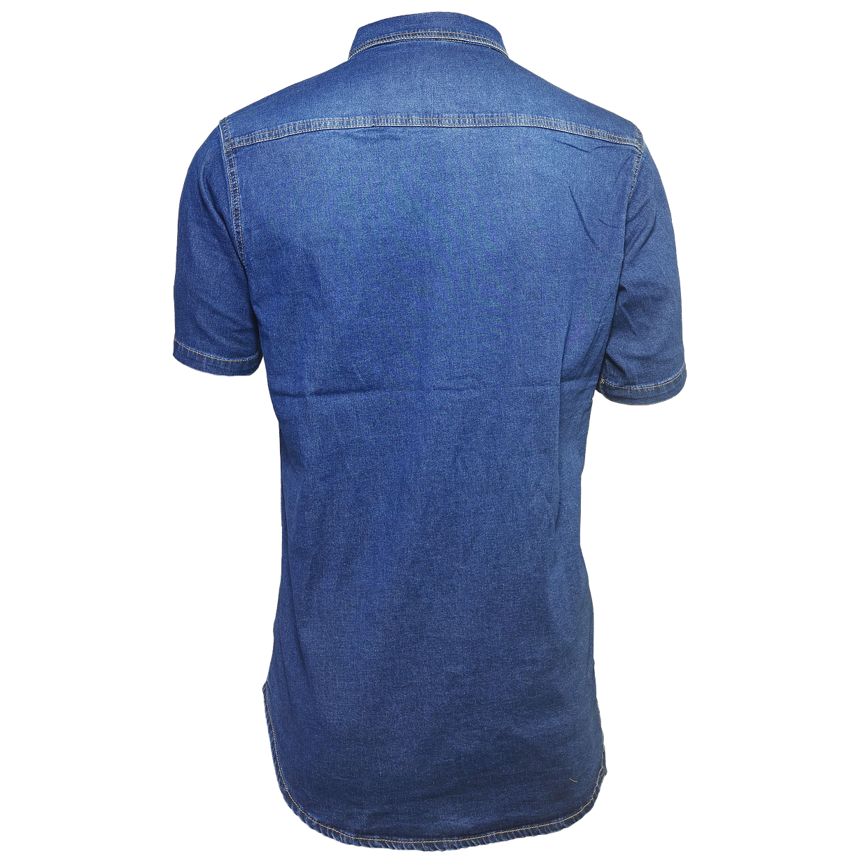 Camisa Mezclilla Manga Corta HCM11 2