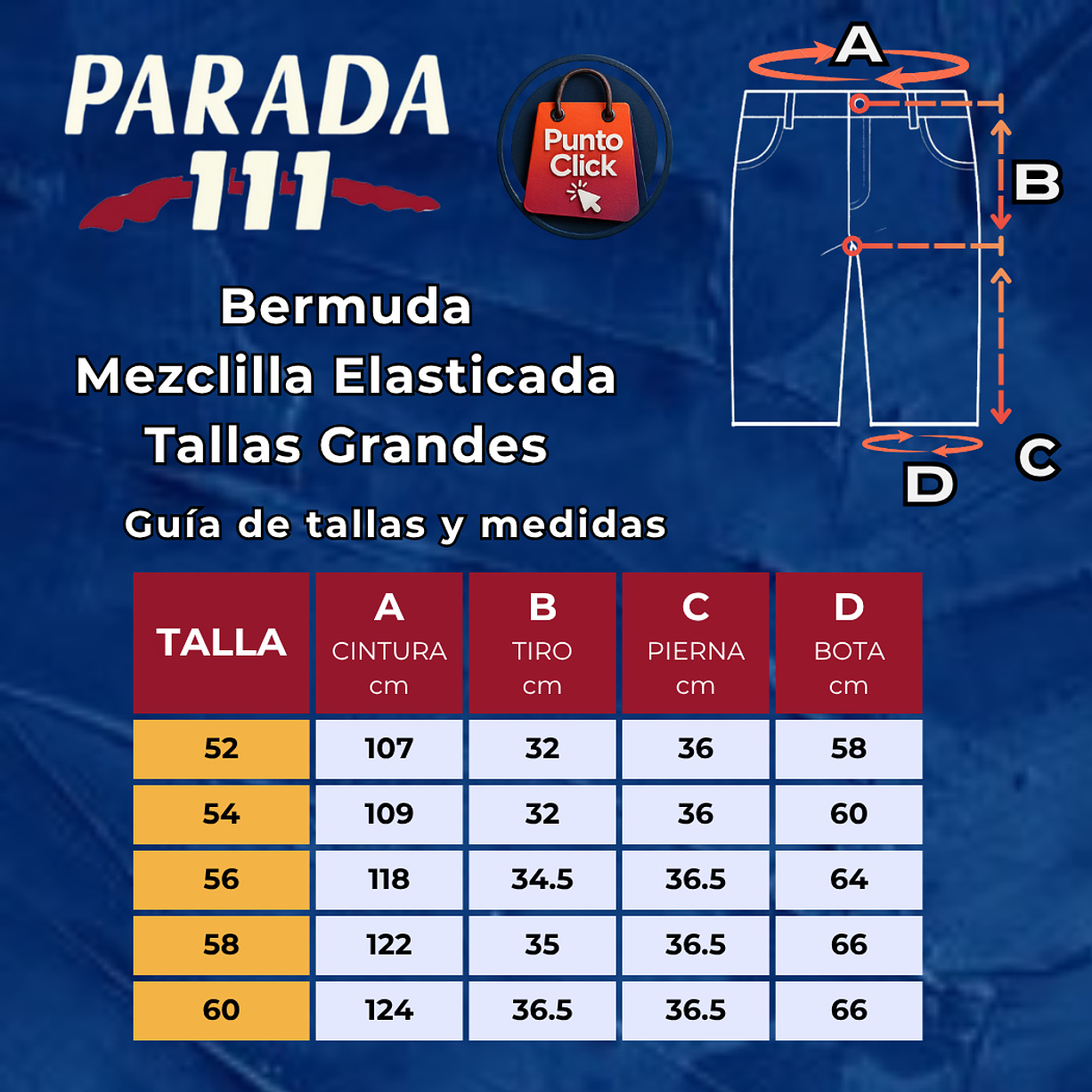 Gran B60 (Tallas Grandes - Ligeramente Focalizado) 7