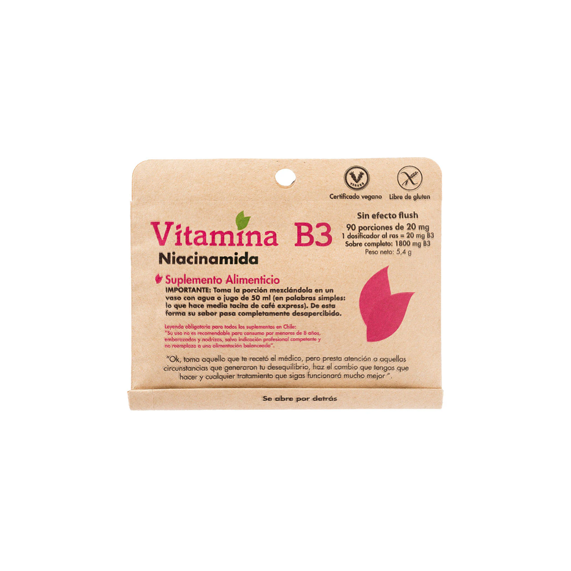 Vatamina B3 90 porc Dulzura Natural 1