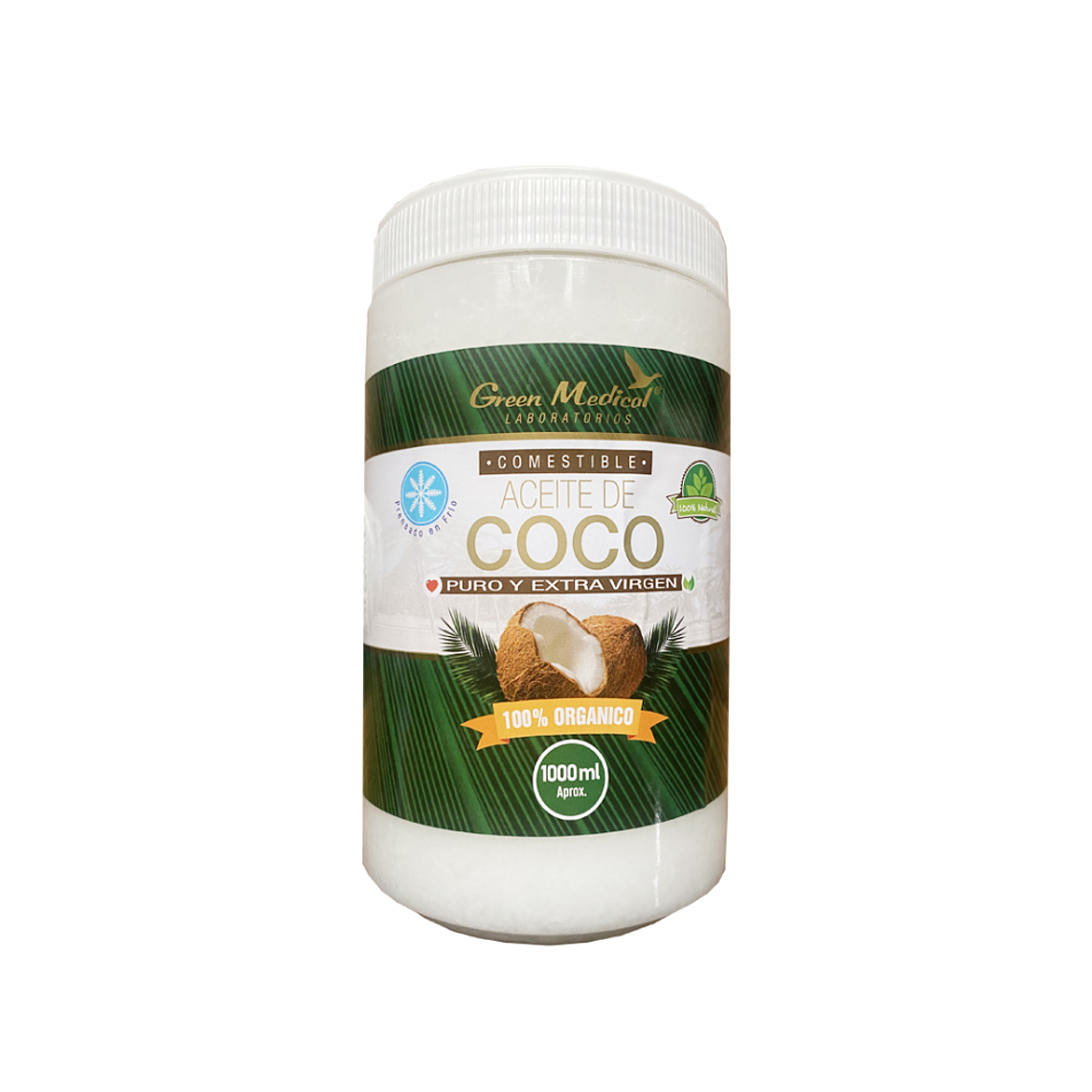 Aceite de Coco Organico con/sin olor Litro 1