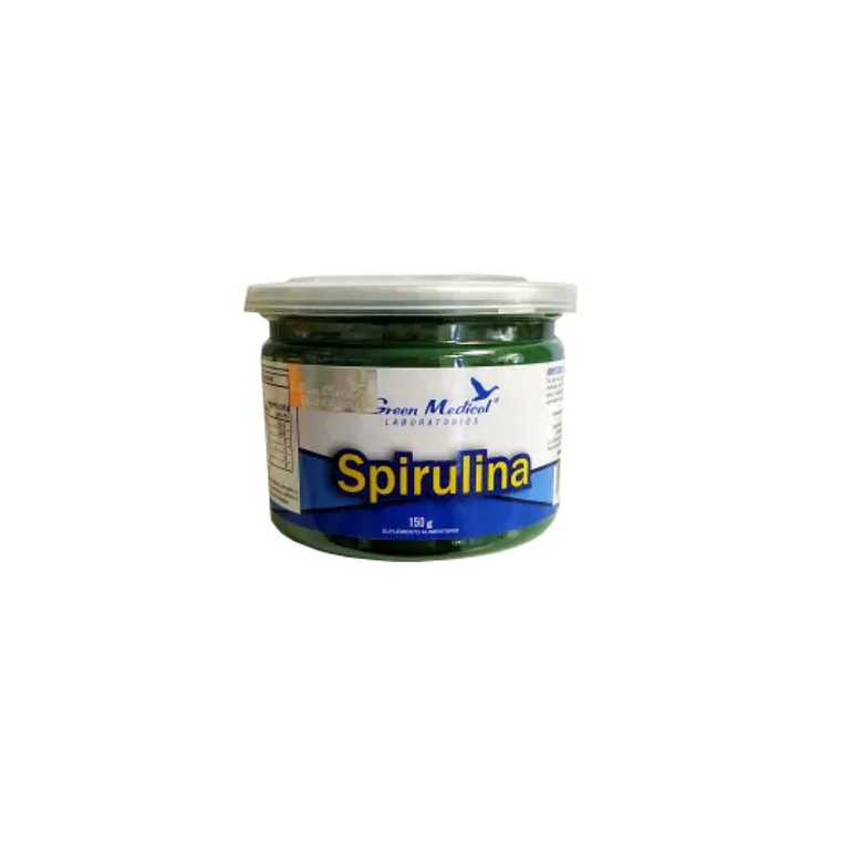 Spirulina polvo 150 gr green medical 1