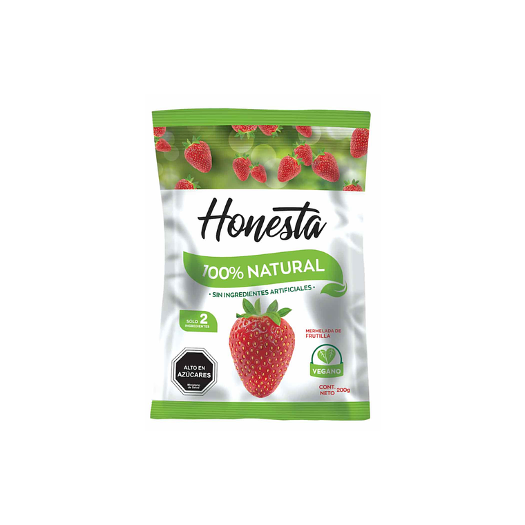 Mermeladas  frutilla 200 gr Honesta linea 1