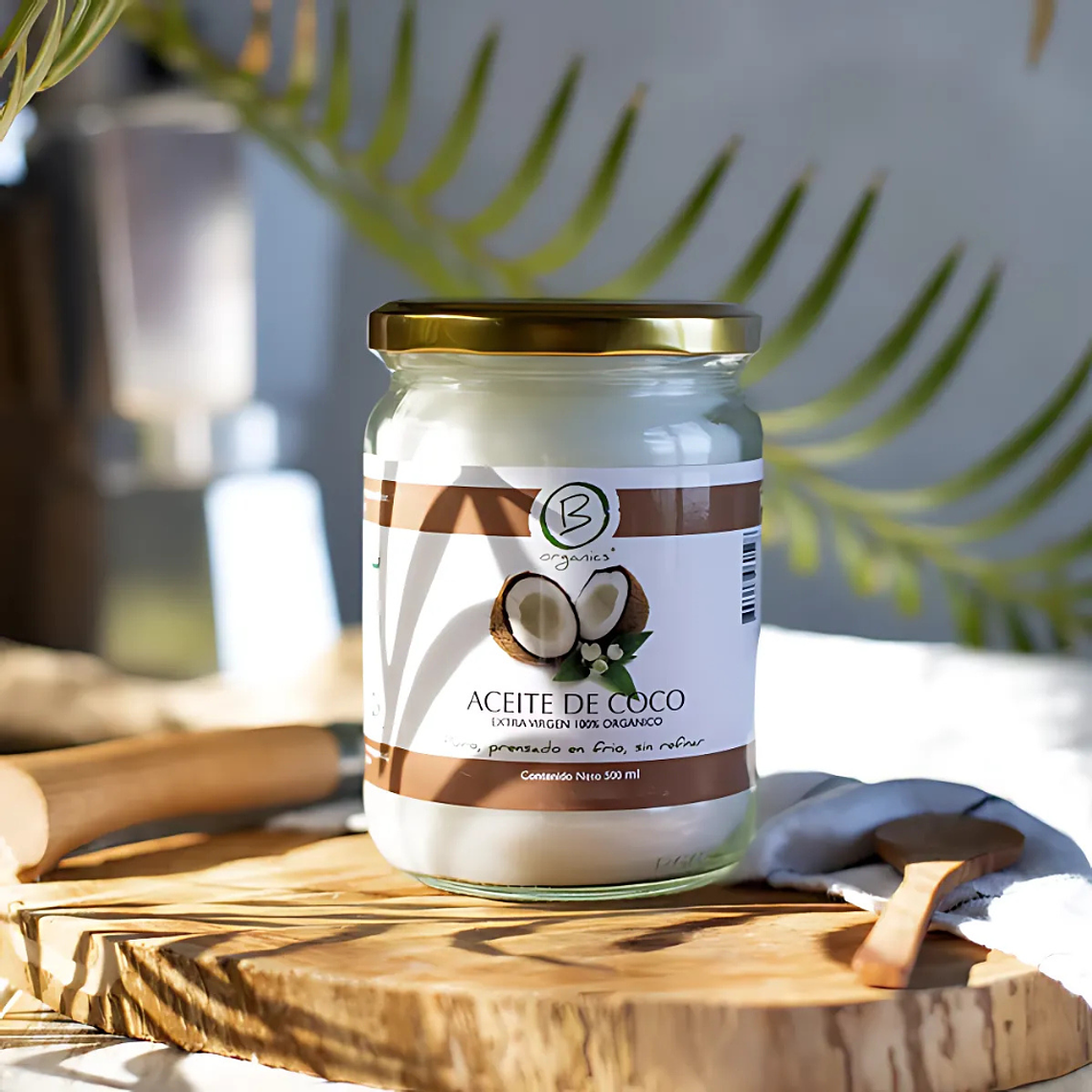 Aceite de Coco Organico con olor 500 ml be organic 2