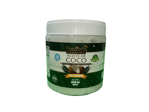 Aceite de Coco Organico con olor 600 ml Green M