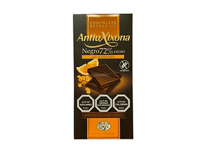 Chocolate naranja 72% Xixona