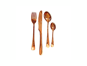 Set de Cubiertos Encobrizados