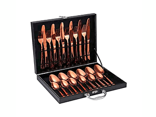 Set de Cubiertos Encobrizados