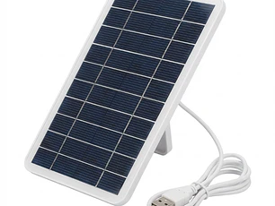 Cargador Solar Portátil 5V 2W