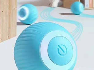 Bola Interactiva Inteligente Recargable para Mascotas (Perros y Gatos)