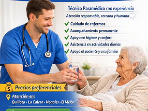 Atención Paramédica Profesional - Cuidado de Enfermos y Adultos Mayores
