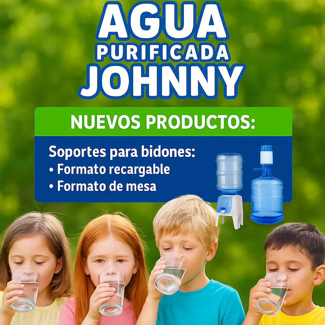 AGUA JHONNY.  LA PUREZA QUE TU FAMILIA MERECE 7