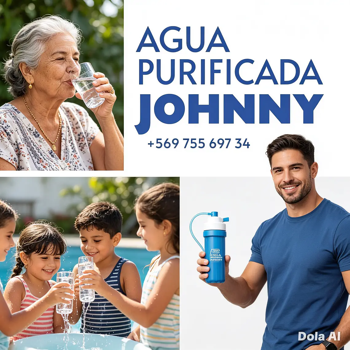 Agua purificada Johnny  5
