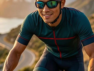 Lentes de Sol Espejados Deportivos