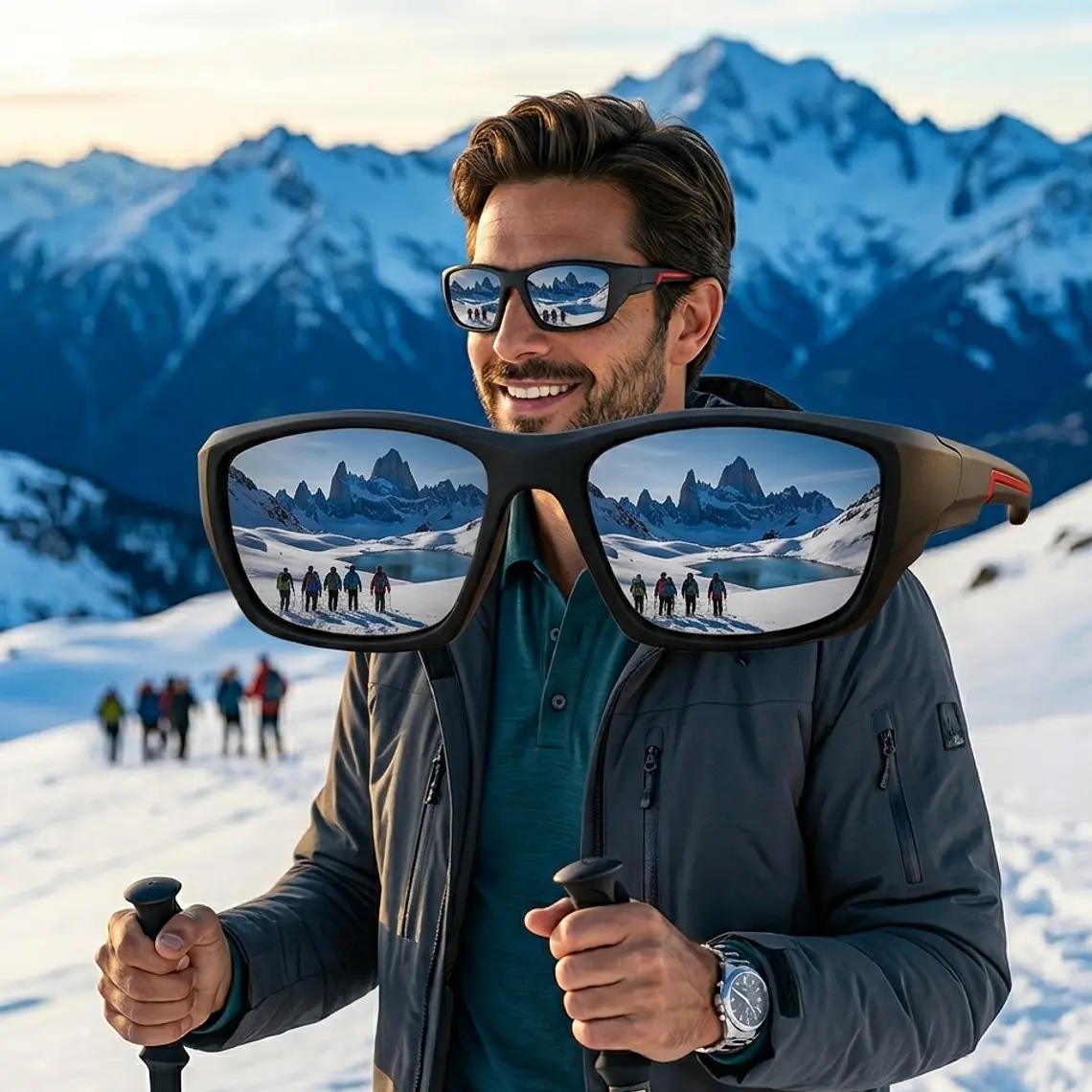 Lentes de Sol Espejados Deportivos 5