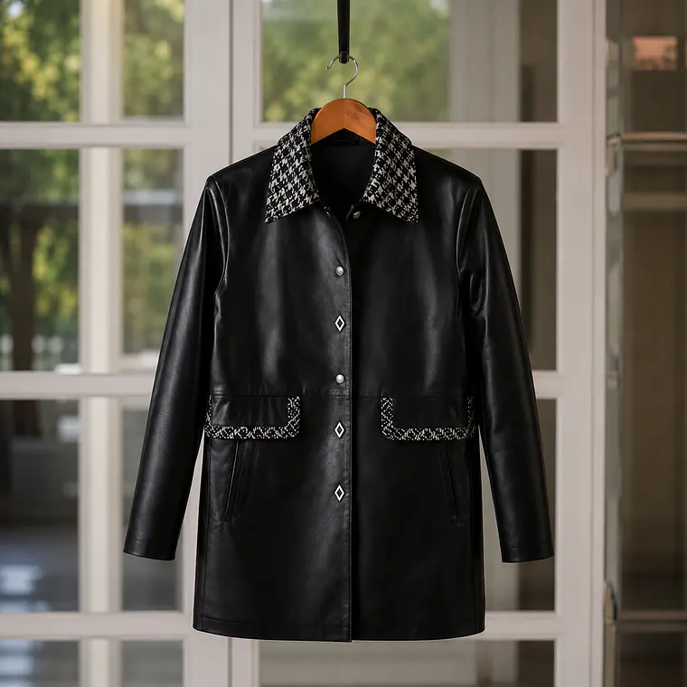 Chaqueta Eco-Cuero Talla M 1