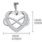  COLLAR CORAZON DE PLATA 925, UN DETALLE ELEGANTE Y PERFECTO PARA REGALAR - Miniatura 1