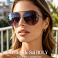 LENTE DE SOL AVIADOR POLARIZADO UNISEX - Miniatura 3