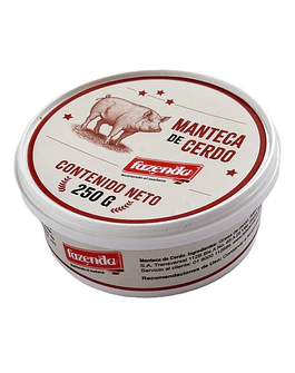 MANTECA DE CERDO X 250 GR