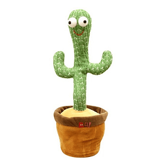 Cactus Bailarín Juguete Canta Y Repite Voz - Ps