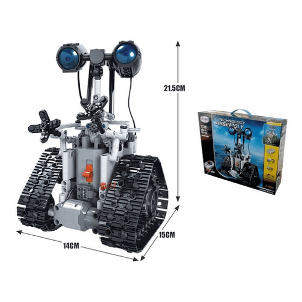 Robot Armable Kit 408 Piezas Eléctrico Con Mando - Ps 4