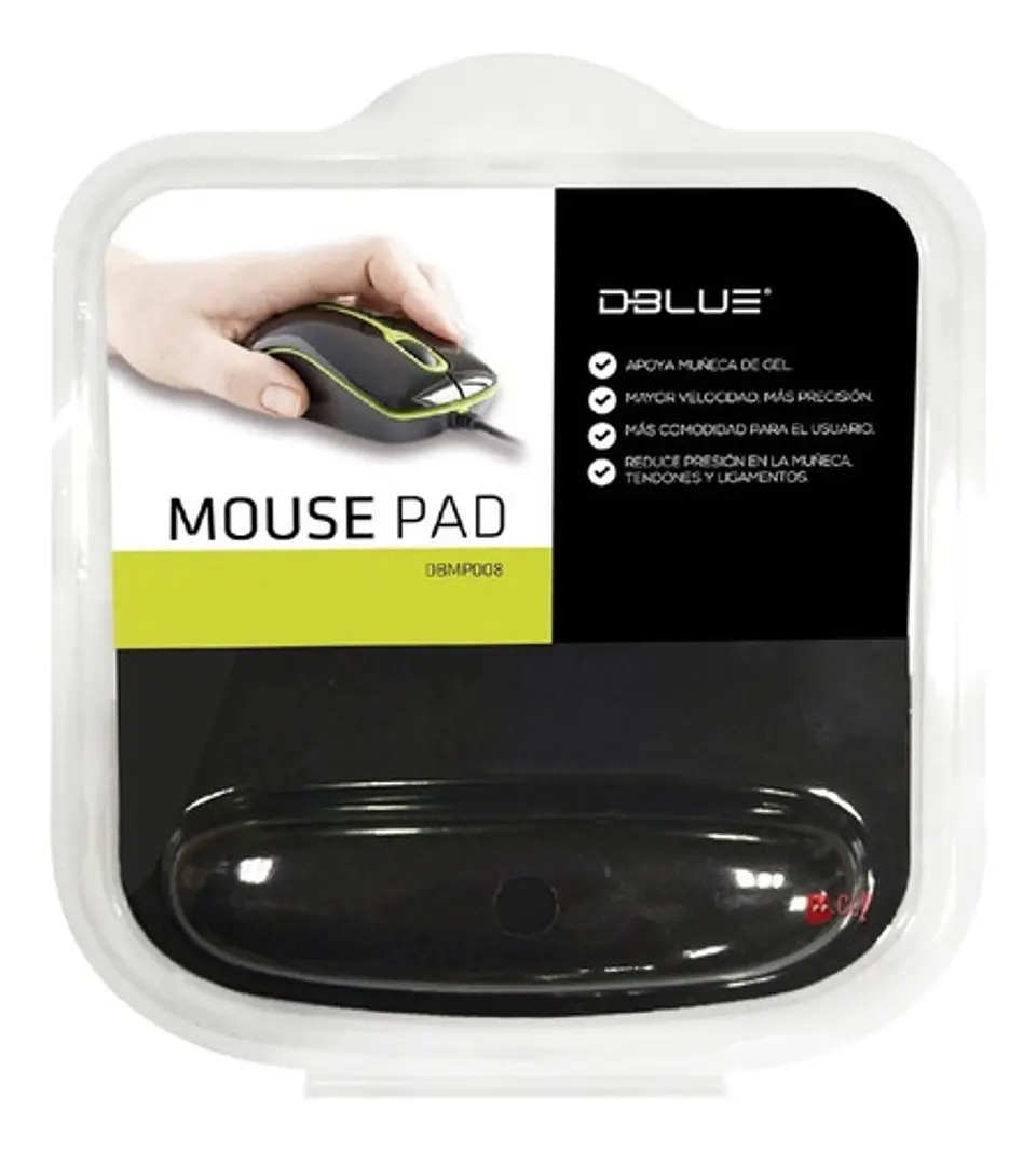 Mouse Pad Con Apoya Muñeca Gel - Ps 3