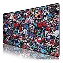 Mouse Pad Gamer Graffiti 80x30cms - Ps
