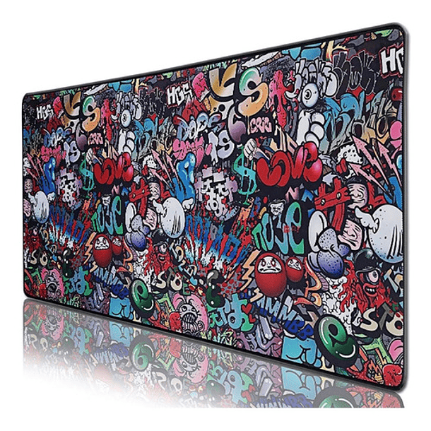 Mouse Pad Gamer Graffiti 80x30cms - Ps 1