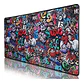 Mouse Pad Gamer Graffiti 80x30cms - Ps - Miniatura 1