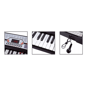 Teclado Electrónico Musical 54 Teclas + Micrófono - Ps