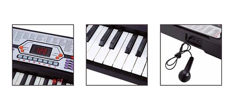 Teclado Electrónico Musical 54 Teclas + Micrófono - Ps