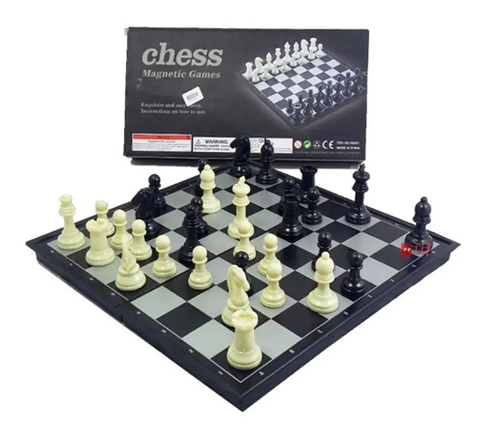 Juego Ajedrez Magnético 32x32cms - Ps 3