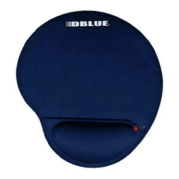 Mouse Pad Apoya Muñeca De Gel Azul - Ps