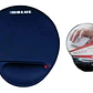 Mouse Pad Apoya Muñeca De Gel Azul - Ps - Miniatura 2
