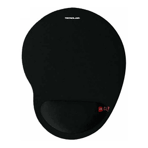 Mouse Pad Con Apoya Muñeca De Gel Negro - Ps