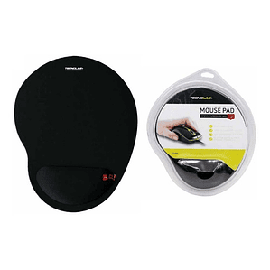Mouse Pad Con Apoya Muñeca De Gel Negro - Ps