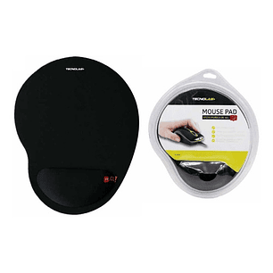 Mouse Pad Con Apoya Muñeca De Gel Negro - Ps