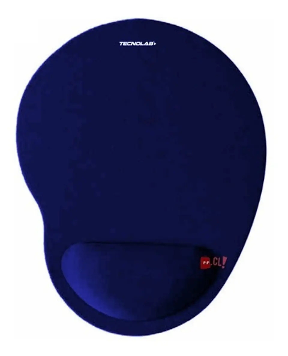 Mouse Pad Con Apoya Muñeca De Gel Azul - Ps 1