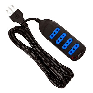 Alargador Eléctrico 5mts Certificado Negro - Ps