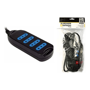 Alargador Eléctrico 5mts Certificado Negro - Ps