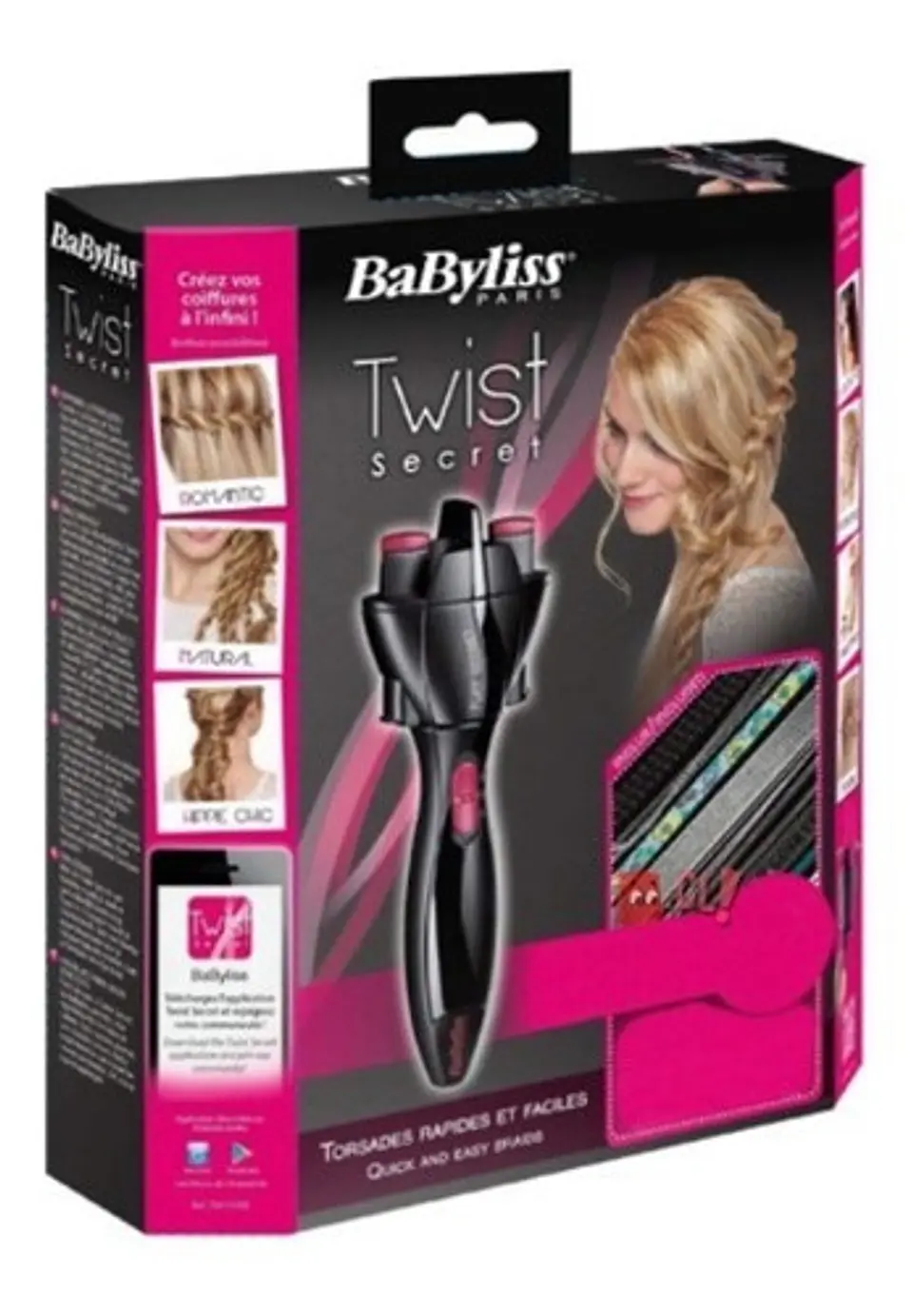 Trenzador De Cabello Twist Secret Con Pilas - Ps 3