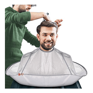 Capa Paragua Para Peluquería O Afeitado - Ps
