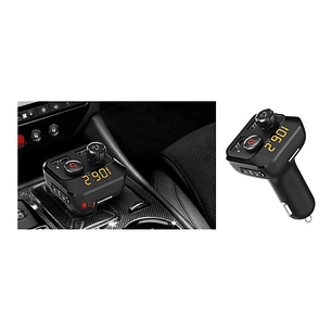 Transmisor Fm Bluetooth 5.0 Auto Con Botón Bass - Ps
