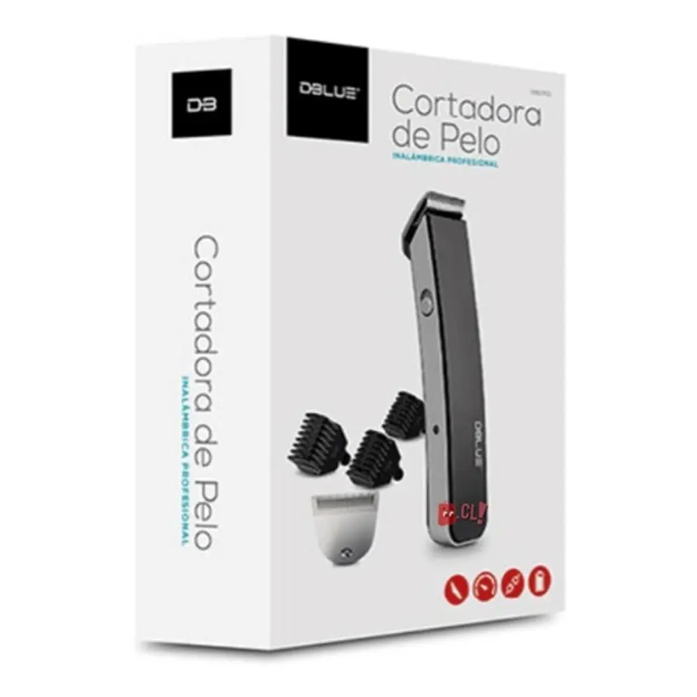 Máquina Corta Pelo Recargable Blanco - Ps 3