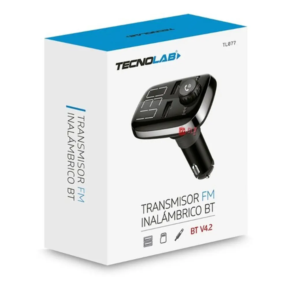 Transmisor Fm Autos Bluetooth 4.2 - Ps 3