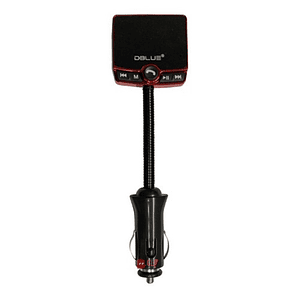 Transmisor Fm Bluetooth Auto Rojo - Ps