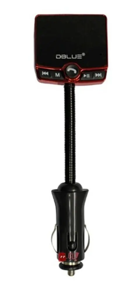 Transmisor Fm Bluetooth Auto Rojo - Ps