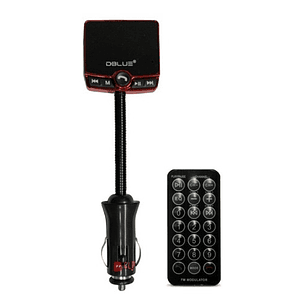 Transmisor Fm Bluetooth Auto Rojo - Ps