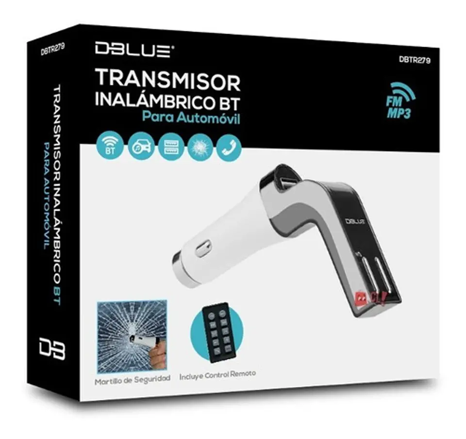 Transmisor Fm Bluetooth Manos Libres Con Martillo - Ps 3