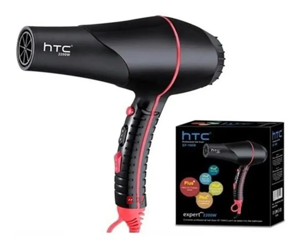 Secador De Cabello Htc Profesional 2200w - Ps 3