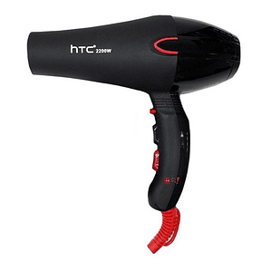 Secador De Cabello Htc Profesional 2200w Negro - Ps